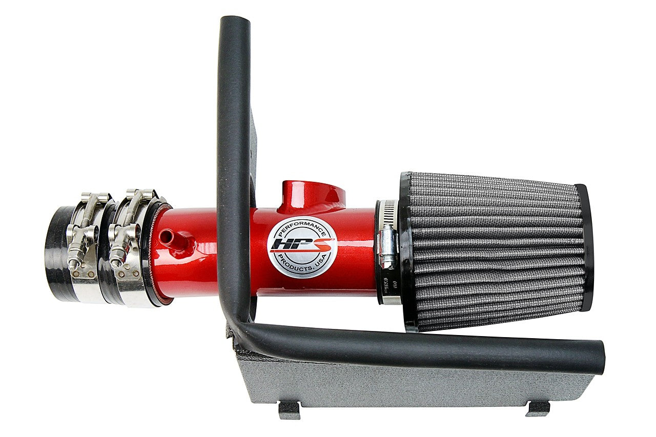 HPS Shortram Air Intake Heat Shield Kit for 16 Scion iA / 17-18 Yaris iA / 19-20 Yaris SKU 827-613R, red product view