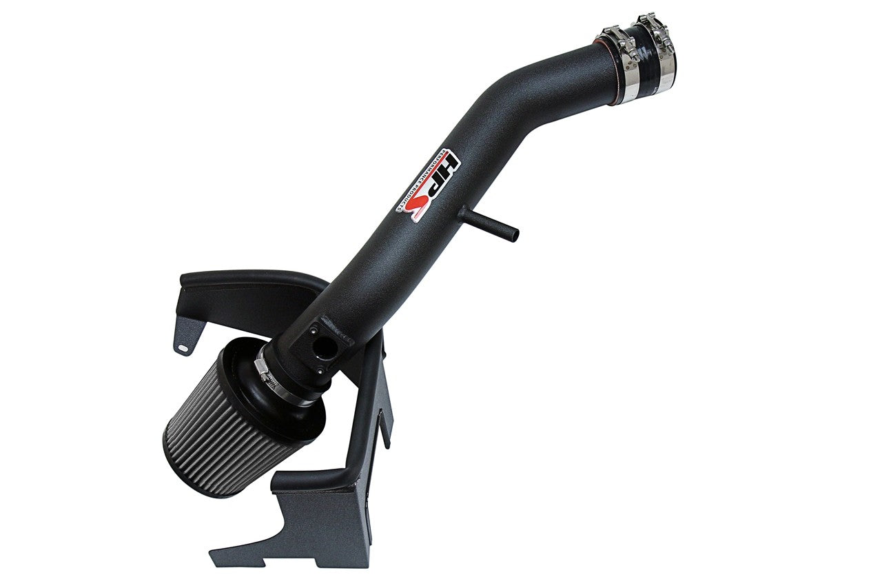 HPS Shortram Air Intake Heat Shield Kit for Lexus 14-15 IS250 / 16-20 IS300 / 14-20 IS350 V6 SKU 827-623WB, wrinkle black product view