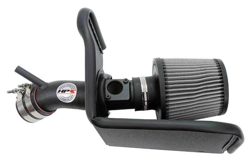 HPS Shortram Air Intake Heat Shield Kit 18-22 Toyota C-HR 2.0L AX10/AX50 SKU 827-631WB, wrinkle black product view