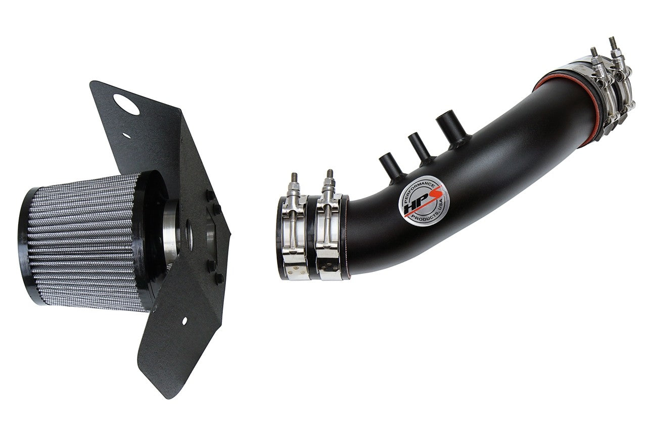 HPS Shortram Air Intake Heat Shield Kit 89-95 Toyota 4Runner / Pickup 3.0L V6 SKU 827-636WB, wrinkle black product view