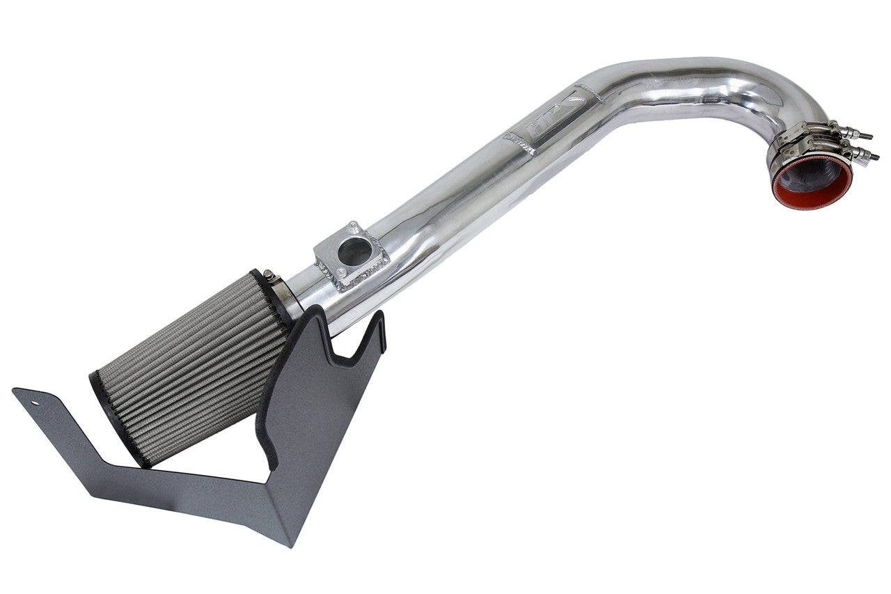 HPS Shortram Air Intake Heat Shield Kit for 17-24/25+ Subaru Impreza / 18-25 Crosstrek 2.0L Non Turbo SKU 827-684P, polished product view