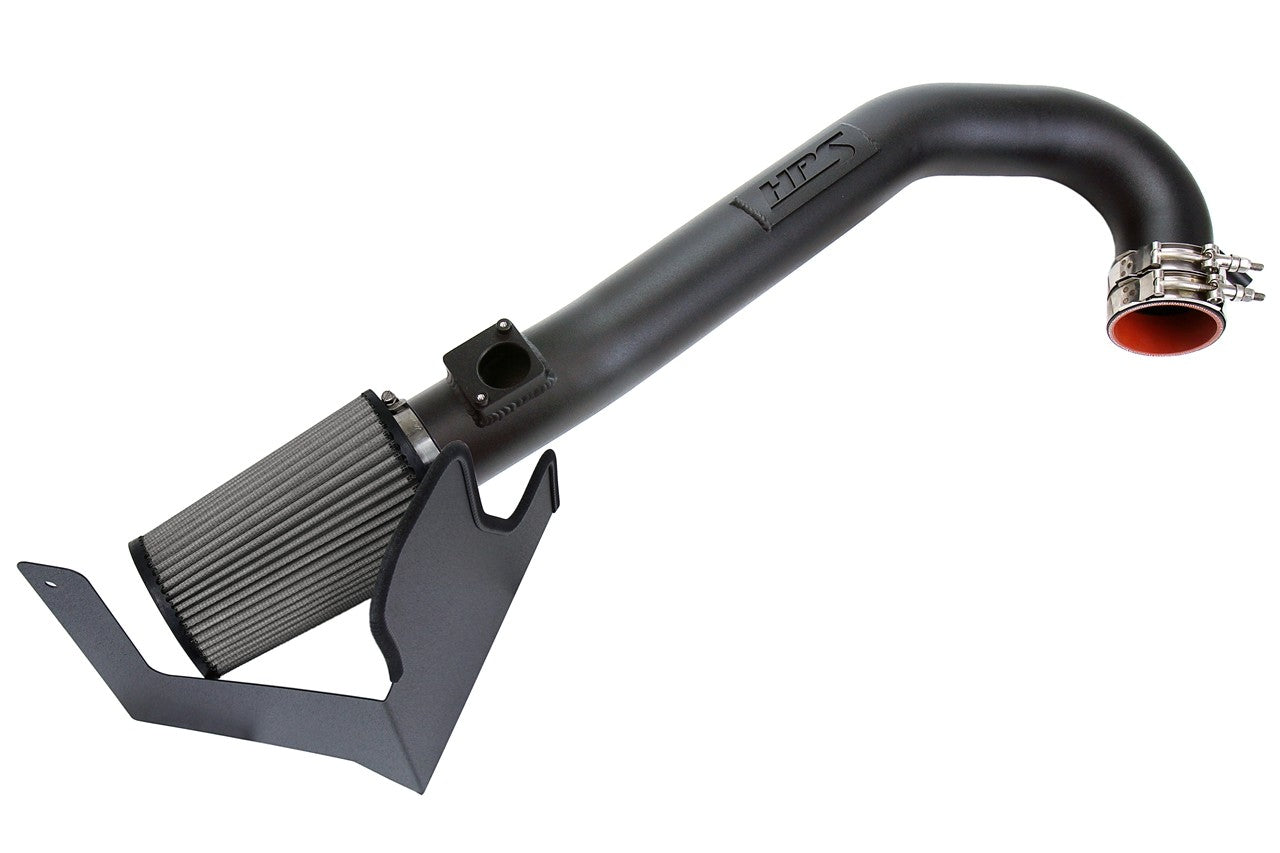HPS Shortram Air Intake Heat Shield Kit for 17-24/25+ Subaru Impreza / 18-25 Crosstrek 2.0L Non Turbo SKU 827-684WB, wrinkle black product view