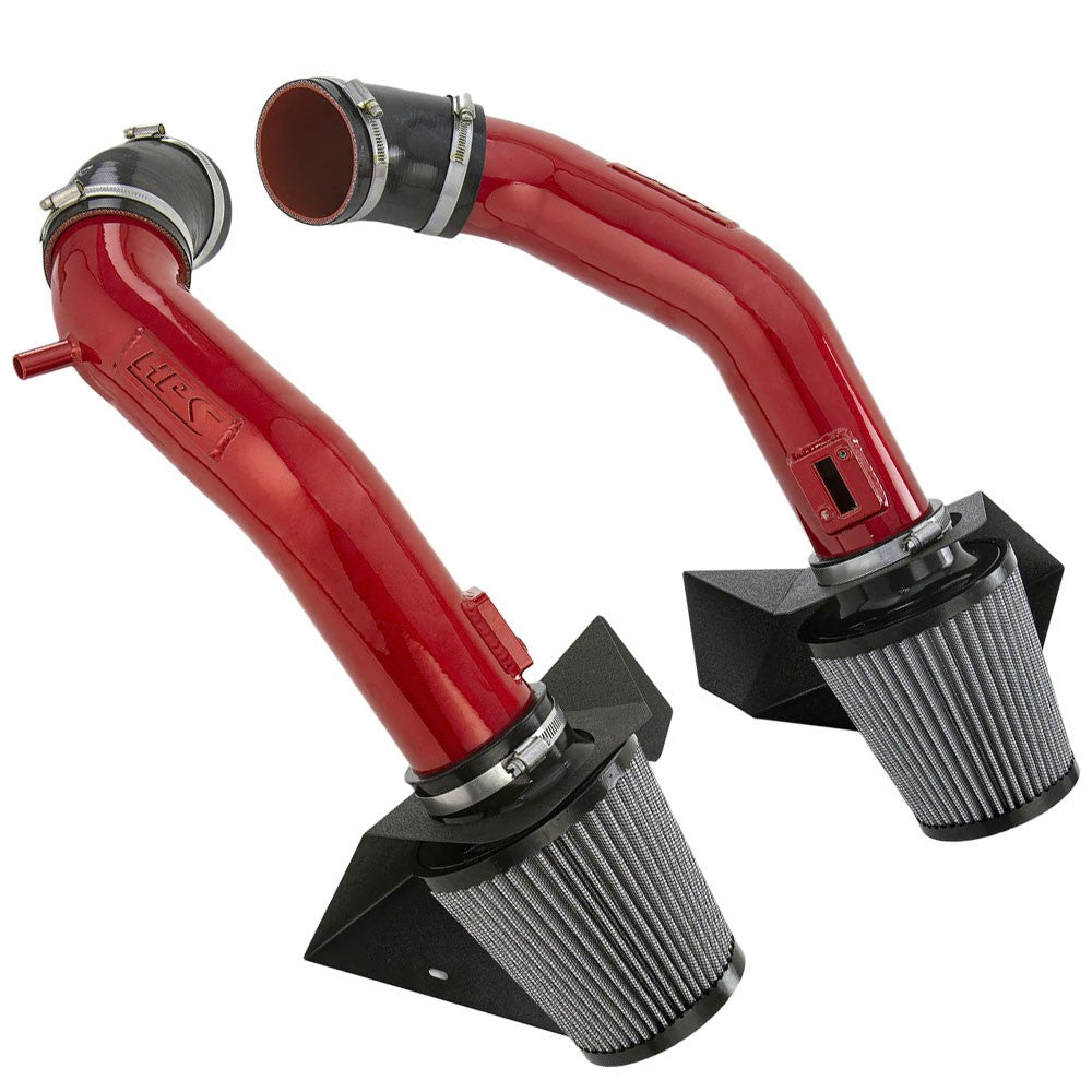 HPS Shortram Air Intake Heat Shield Kit for Infiniti 11-13 M56 14-19 Q70 5.6L V8 Y51 SKU 827-688R, red product view
