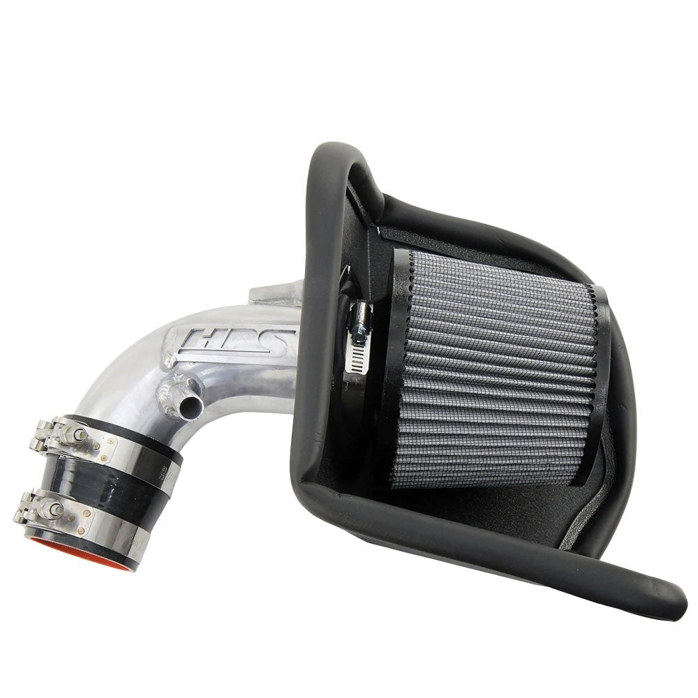 HPS Shortram Air Intake Heat Shield Kit for 12-15 Honda Civic 1.8L FG FB SKU 827-700P, polished product view