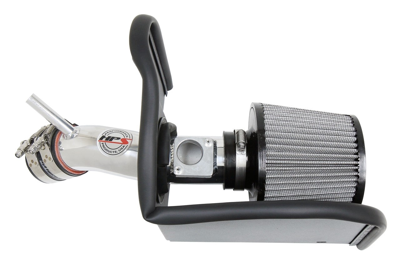 HPS Shortram Air Intake Heat Shield Kit for 20-24 Toyota Corolla 1.8L Gas E210 SKU 827-708P, polished product view