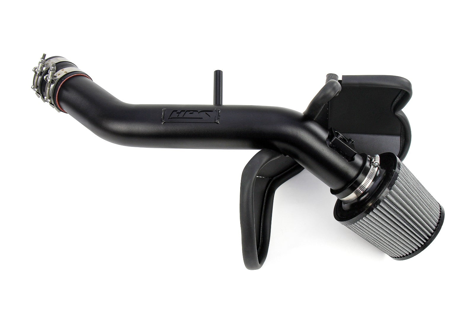 HPS Shortram Air Intake Heat Shield Kit for 07-11 Lexus GS350 3.5L V6 S190 SKU 827-720WB, wrinkle black product view