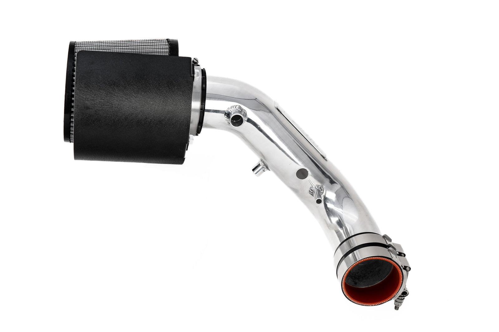 HPS 827-724P Polish Shortram Air Intake Kit w/Heat Shield
