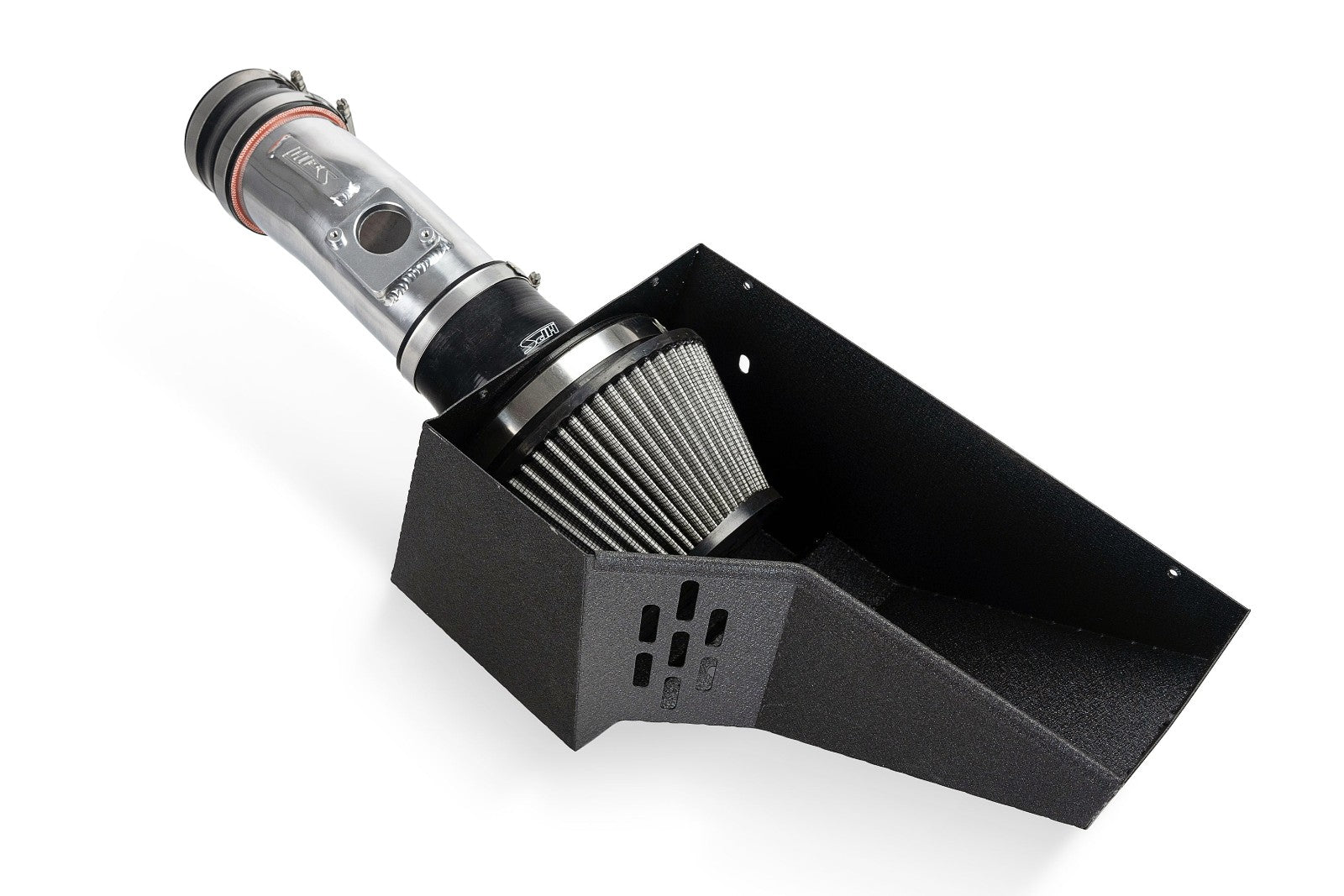 HPS Polish Shortram Air Intake Kit w/Heat Shield 19-24 Acura RDX 2.0L 827-729P