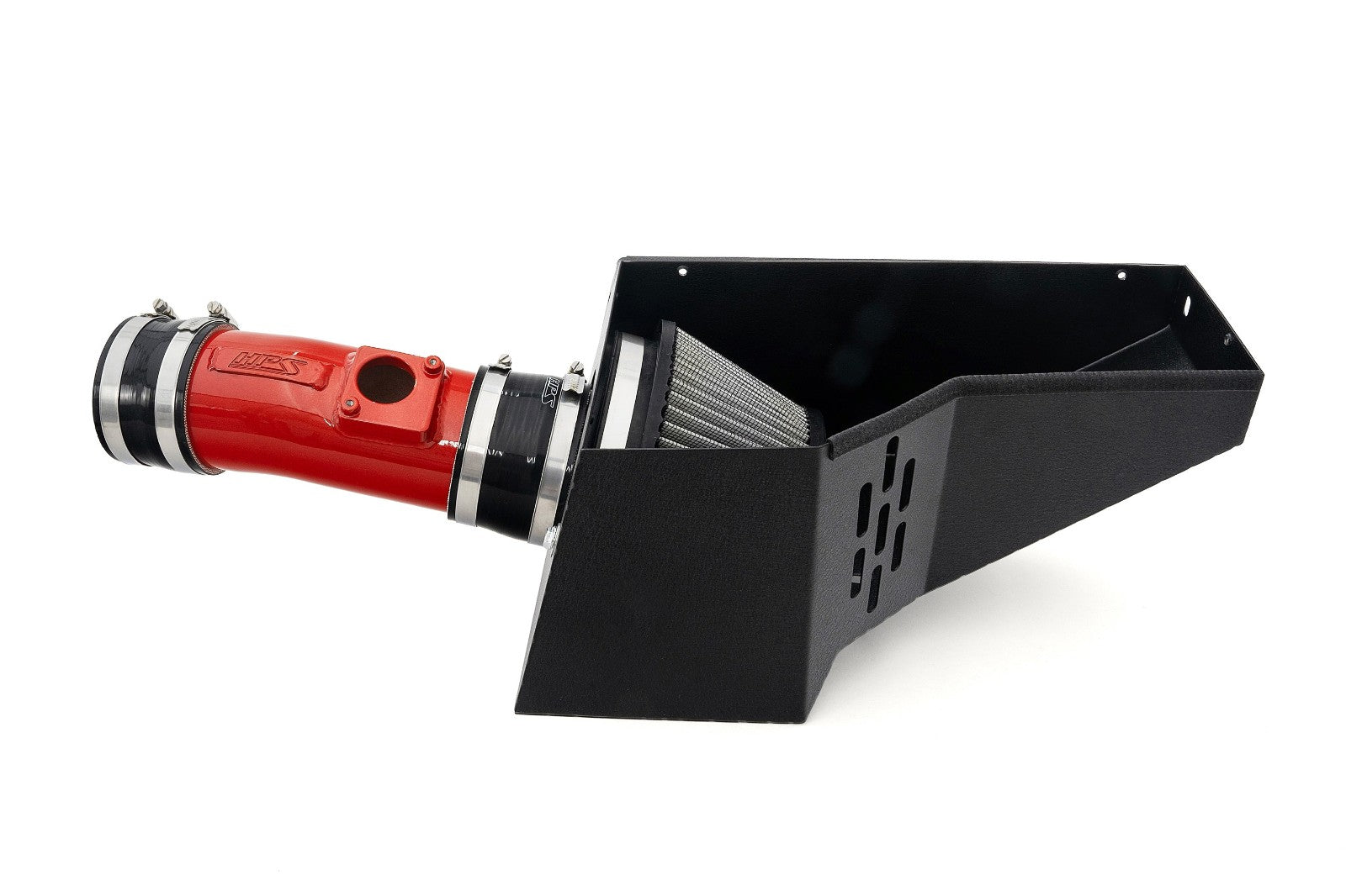 HPS Shortram Air Intake Heat Shield Kit for 19+ Acura RDX 2.0L Turbo TC1 / TC2 SKU 827-729R, red product view
