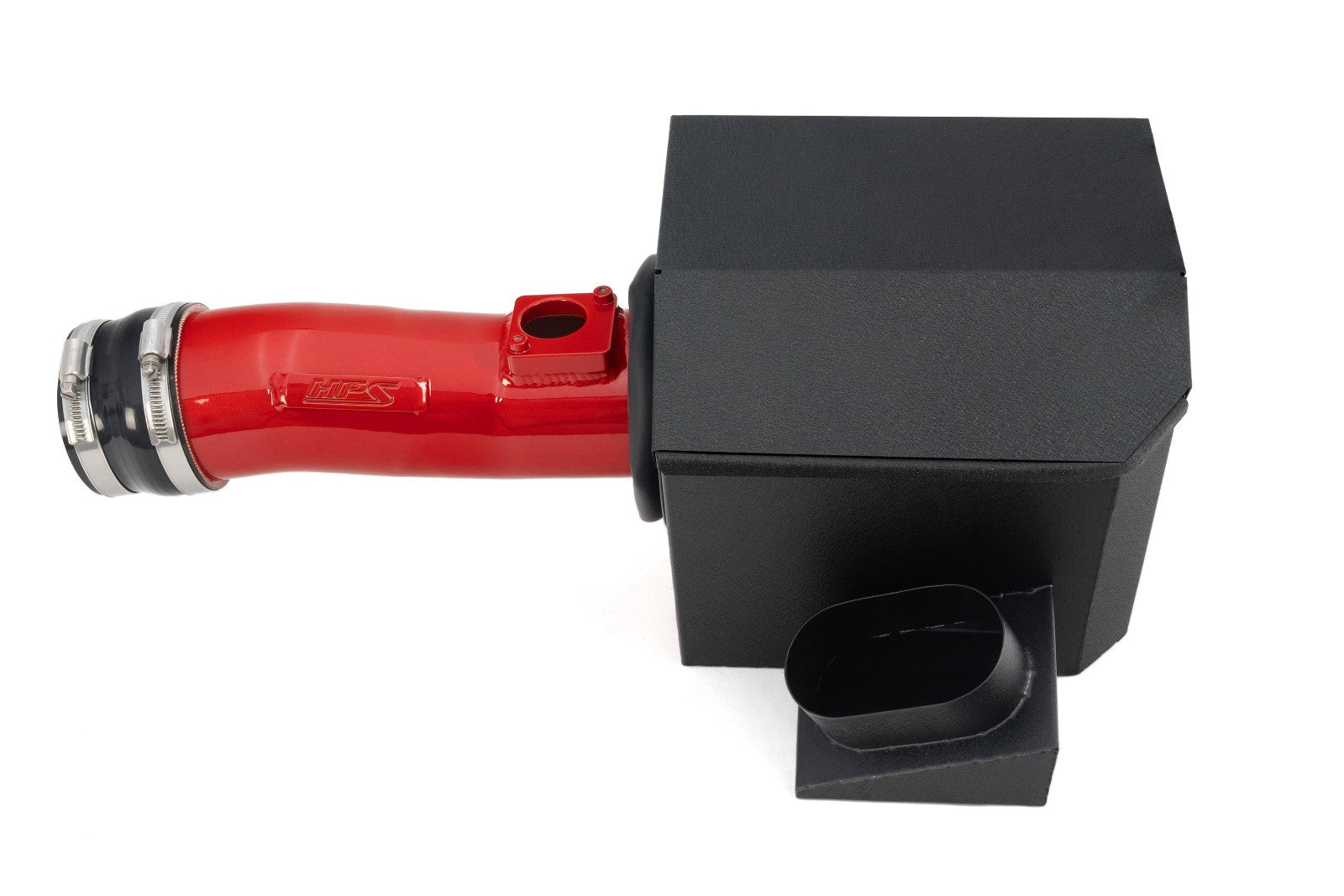 HPS Shortram Air Intake Heat Shield Kit for 21+ Acura TLX 2.0L Turbo UB5 / UB6 SKU 827-731R, red alternate product view