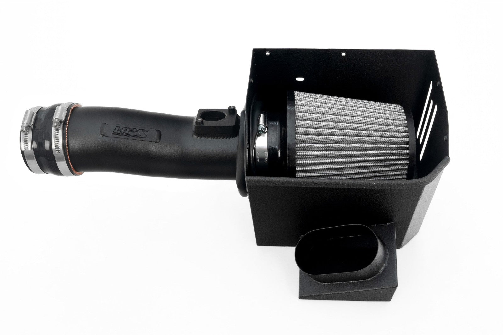 HPS Shortram Air Intake Heat Shield Kit for 21+ Acura TLX 2.0L Turbo UB5 / UB6 SKU 827-731WB, wrinkle black product view
