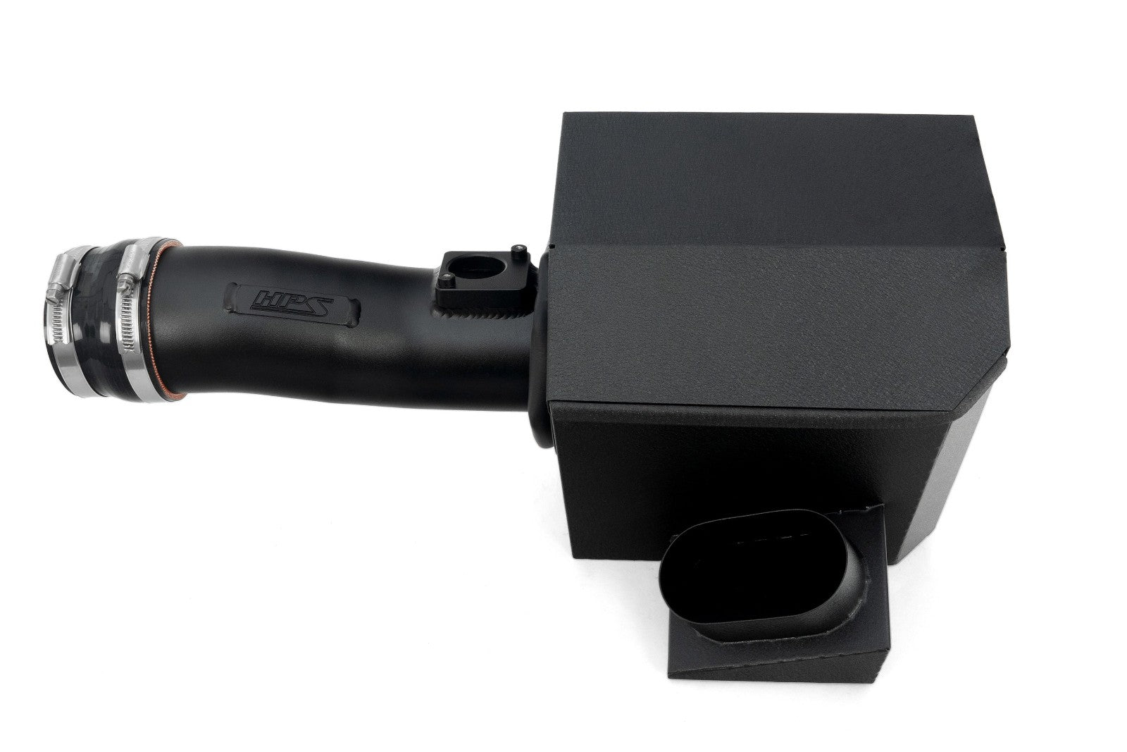 HPS Shortram Air Intake Heat Shield Kit for 21+ Acura TLX 2.0L Turbo UB5 / UB6 SKU 827-731WB, wrinkle black alternate product view