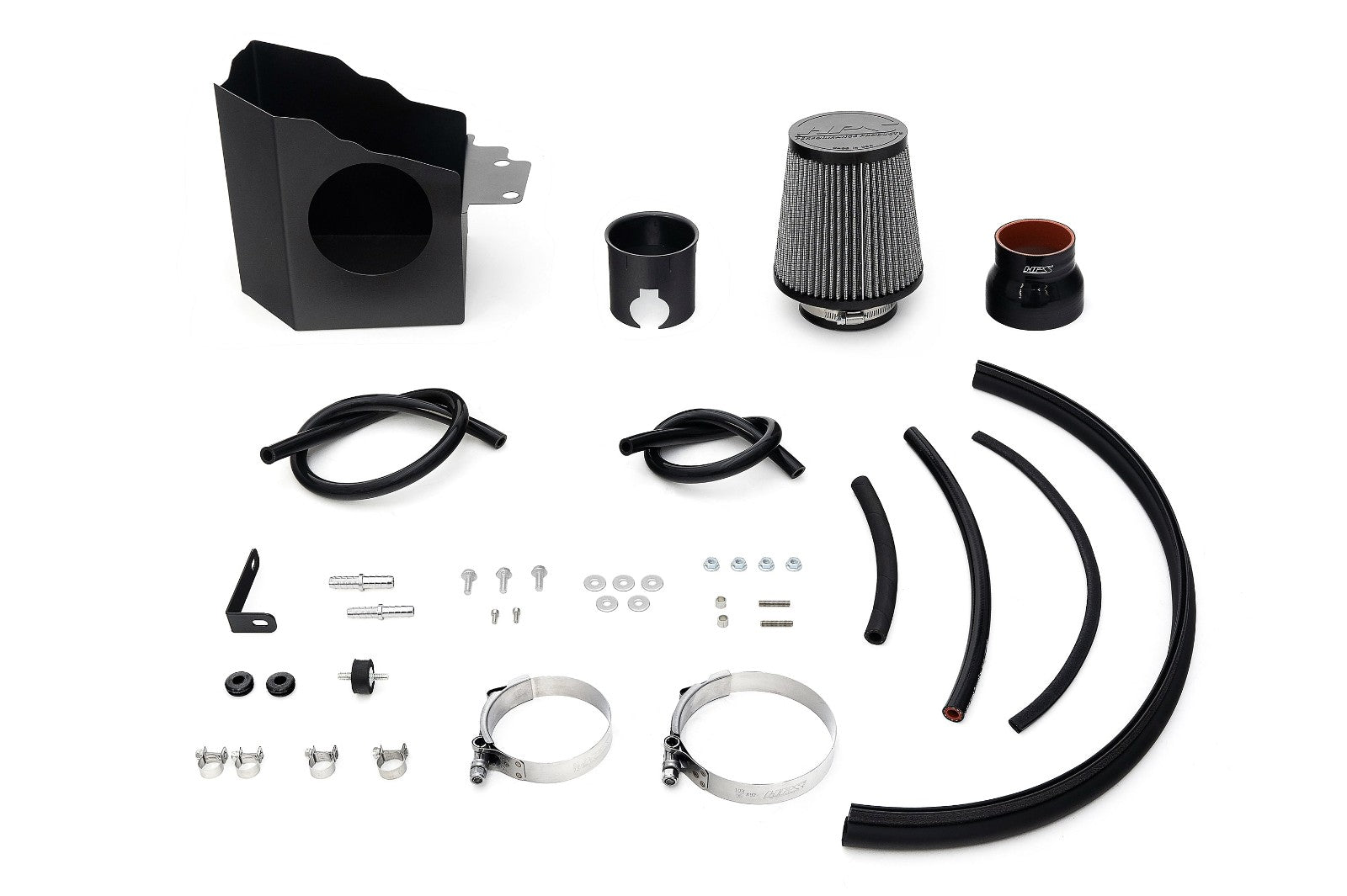 HPS Performance 827-736WB Black Shortram Air Intake 17-21 Civic Type-R 827-736WB