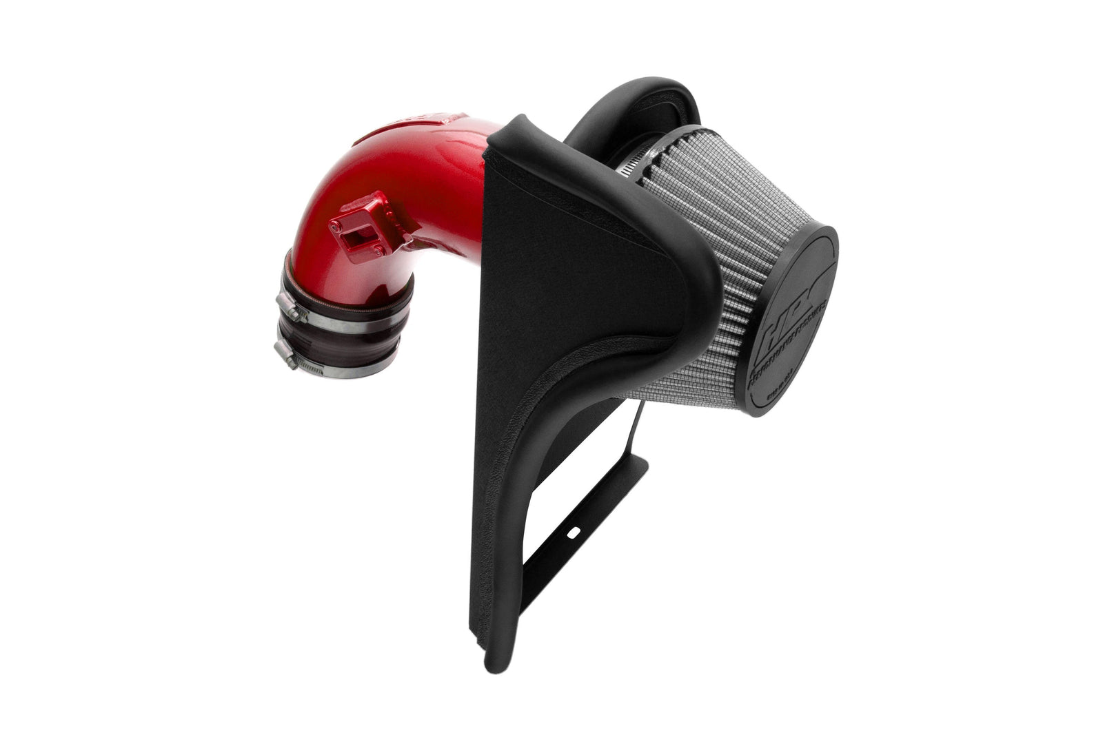 HPS Shortram Air Intake Heat Shield Kit for 23+ BMW X7 3.0L Turbo G07 SKU 827-739R, red product view