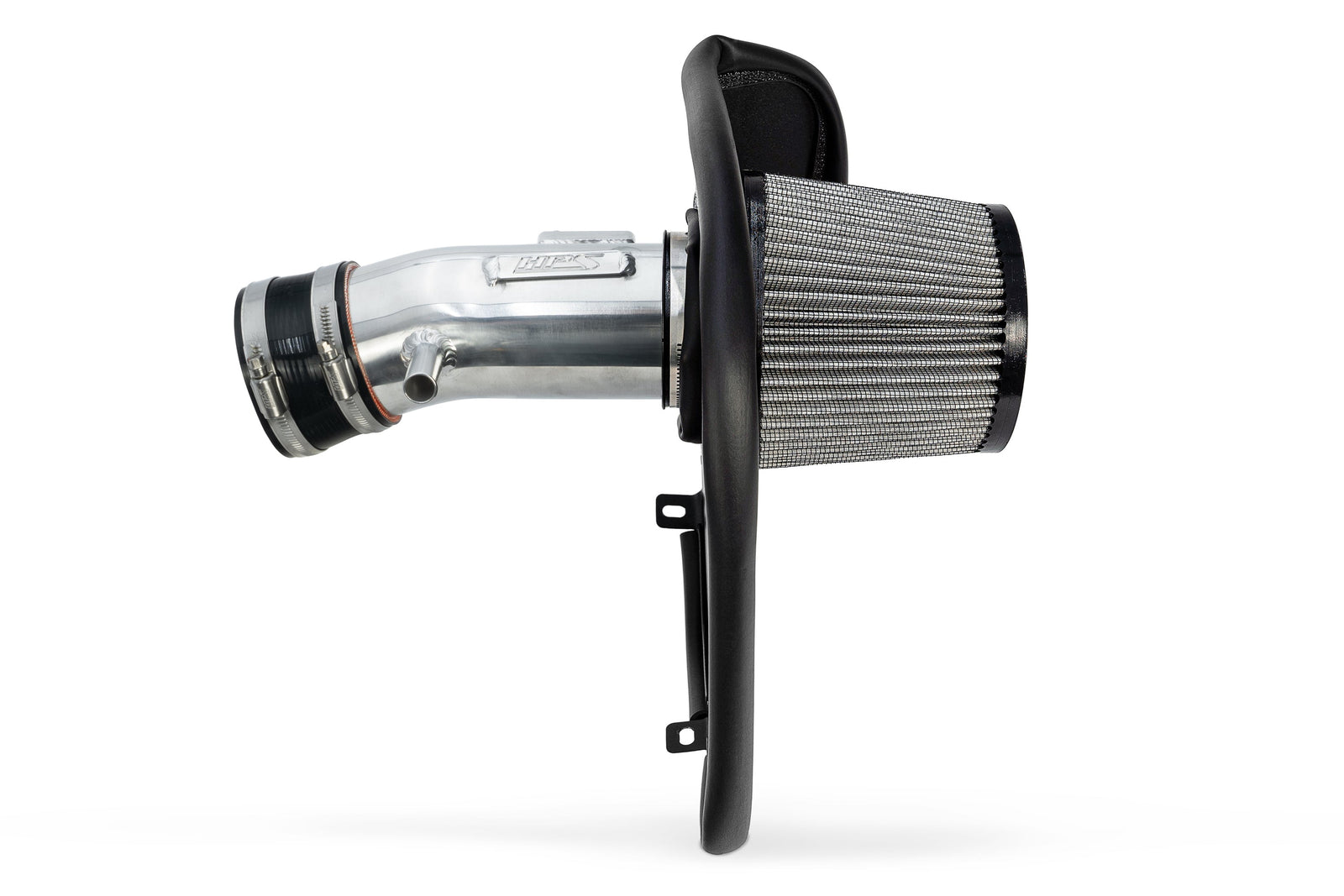 HPS Shortram Air Intake Heat Shield Kit for 06-12 Toyota RAV4 3.5L V6 XA30 SKU 827-740P, polished product view