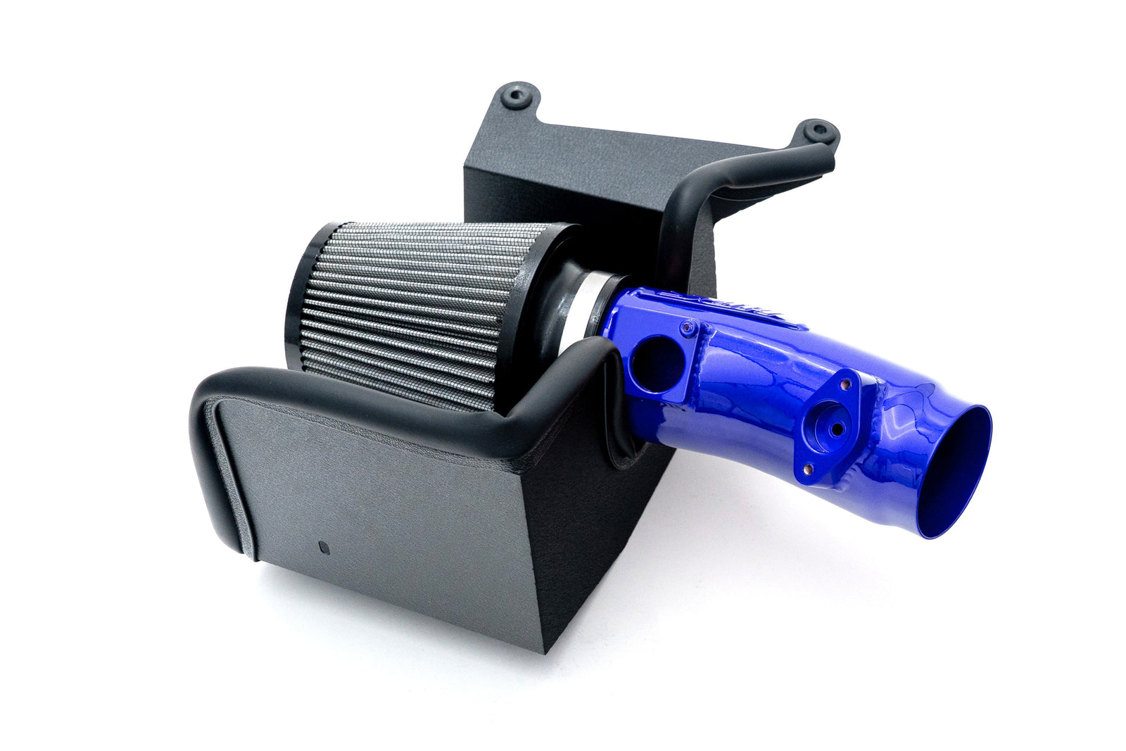 827-741BL+17-156P HPS Blue/Polish Air Intake+Charge Pipe Kit For Integra TypeS DE5/Civic TypeR FL5
