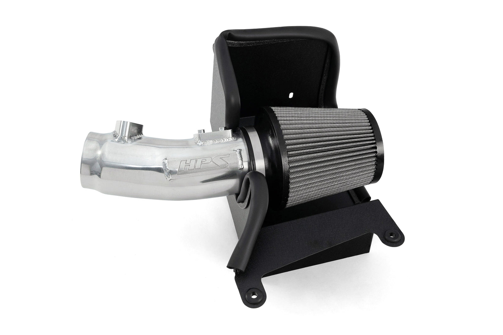 827-741P HPS Polish Shortram Air Intake w/Heat Shield For 24-25 Acura Integra Type-S 2.0L