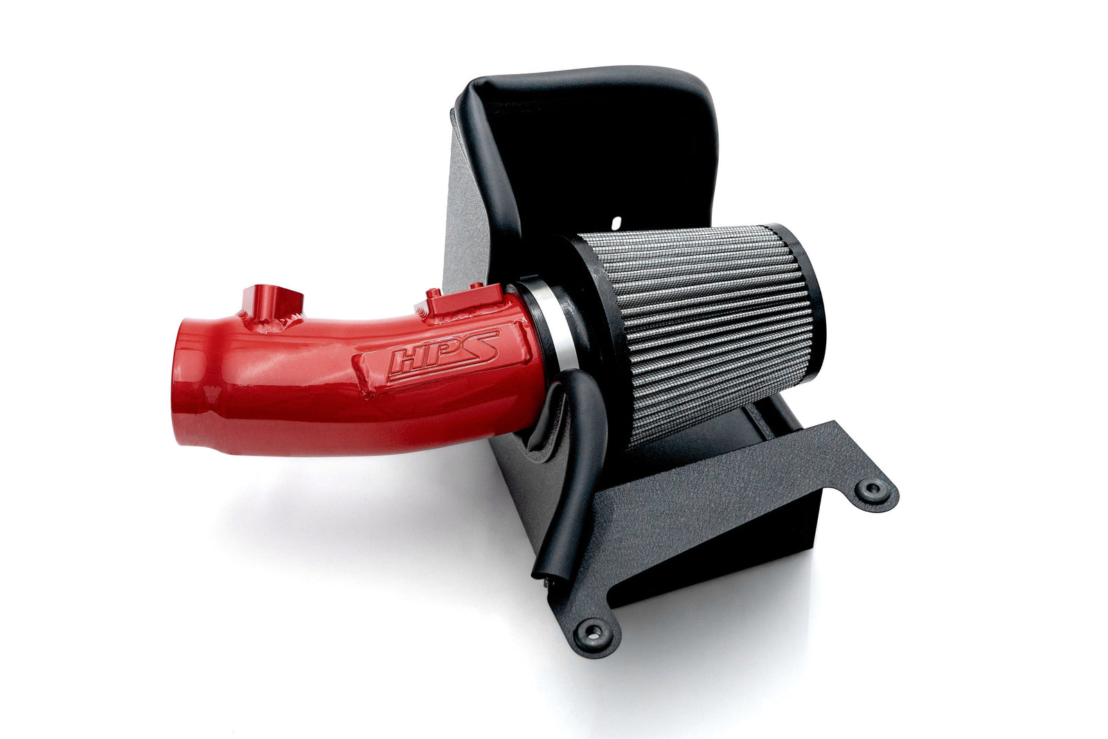 Shortram Air Intake with Heat Shield for Integra Type-S DE5 / Civic Type-R DE5 2.0L Turbo SKU 827-741R, red product view