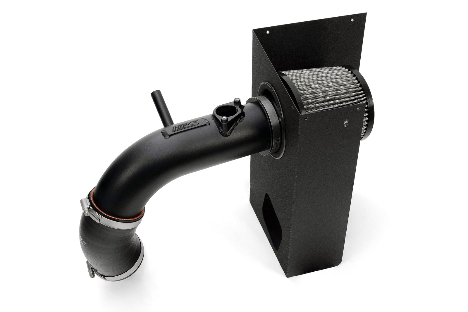 HPS Shortram Air Intake Heat Shield Kit for 19-25 Toyota RAV4 Hybrid / 21-24 RAV4 Prime XA50 SKU 827-768WB, wrinkle black alternate product view