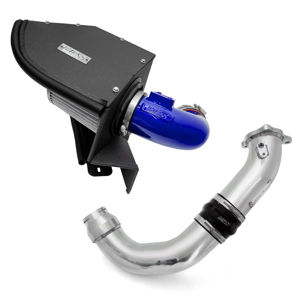 827-770BL+17-158P HPS Blue Charge Pipe+Air Intake For 230i G42/330e 330i G20/430i G22 G26 2.0T