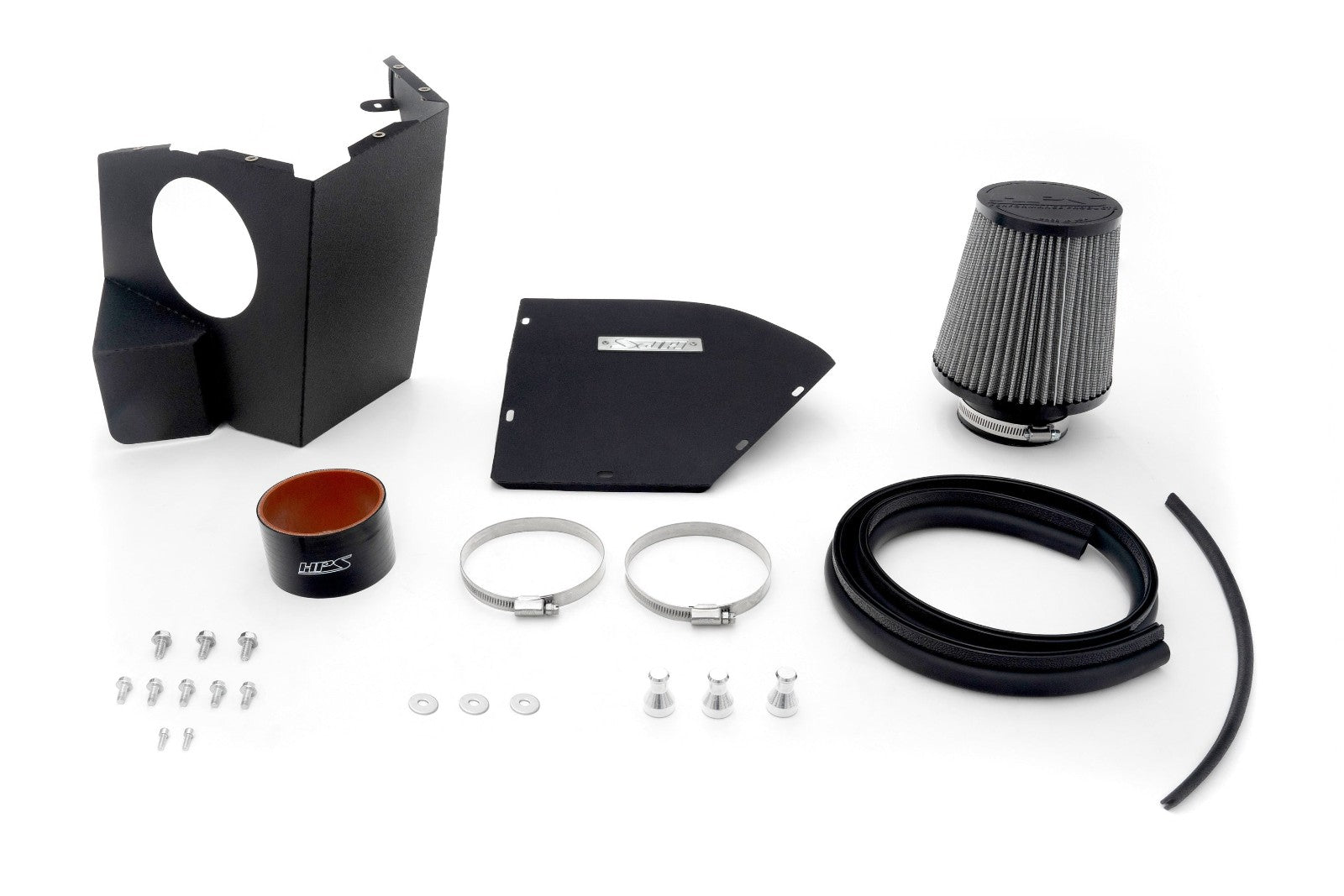 827-770WB+17-158WB HPS Black Charge Pipe + Air Intake For 230i G42/330e 330i G20/430i G22 G26 2.0T