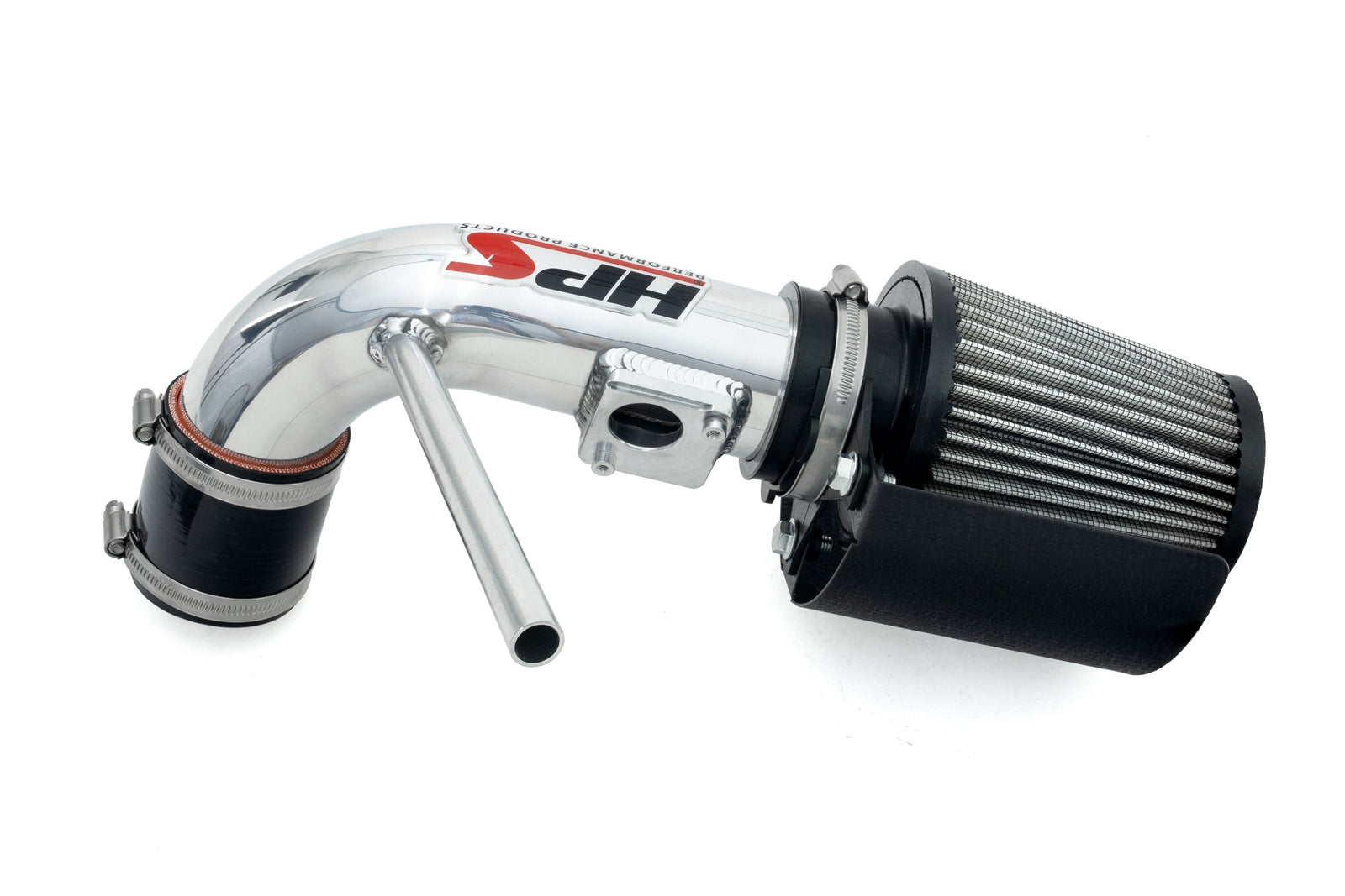 827-784P HPS Polish Shortram Air Intake Kit For 10-15 Prius/12-17 Prius V 1.8L Hybrid