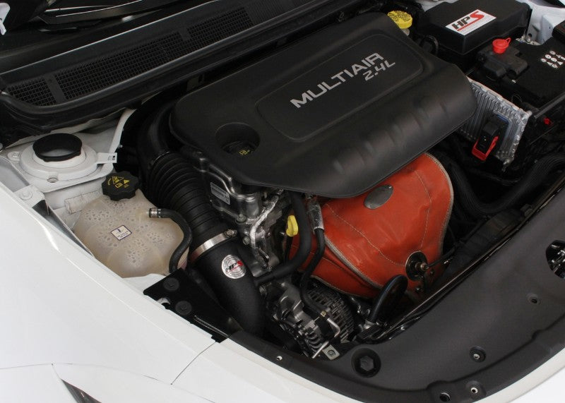 HPS Black Cold Air Intake Kit with Filter For 13-16 Dodge Dart 2.4L Non Turbo Air Intake Systems 837-571WB