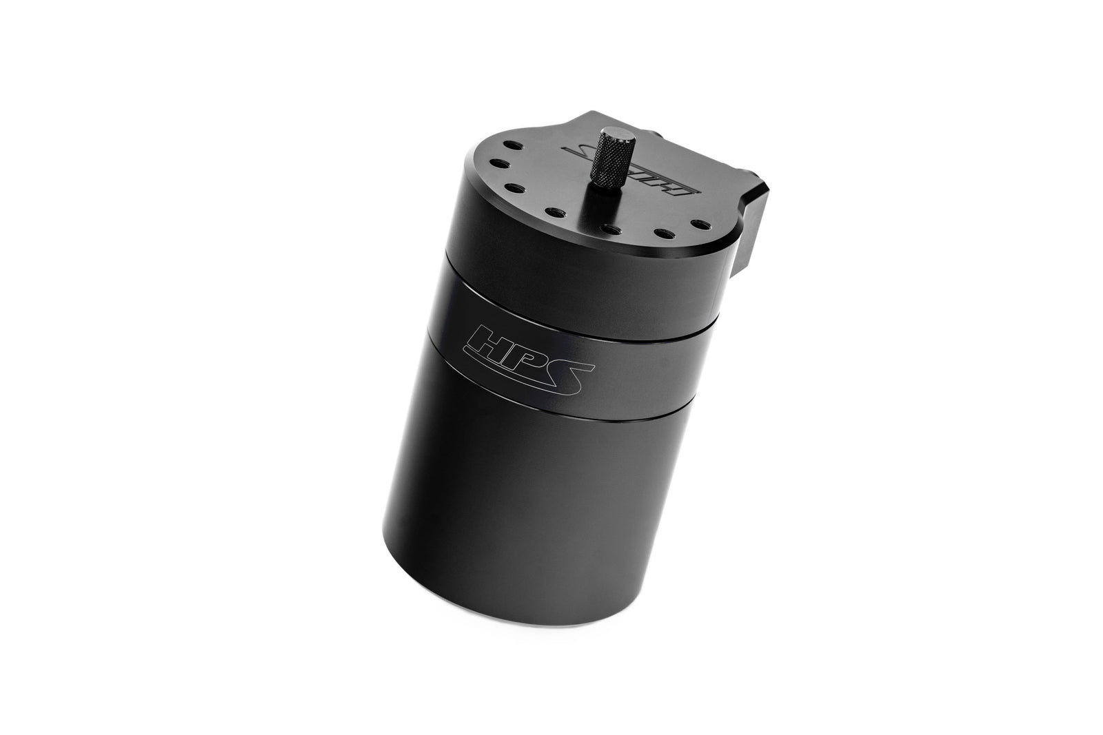 HPS-860-002WB HPS Black Oil Catch Can & Mount Bracket For 24+ Integra TypeS / 17+ Civic TypeR