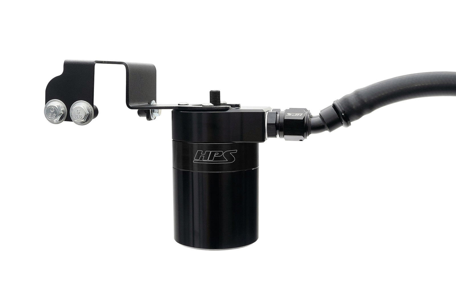 HPS-860-003WB HPS Black 147ML Oil Catch Can Tank Mount Bracket For 23+ Sequoia / 22+ Tundra