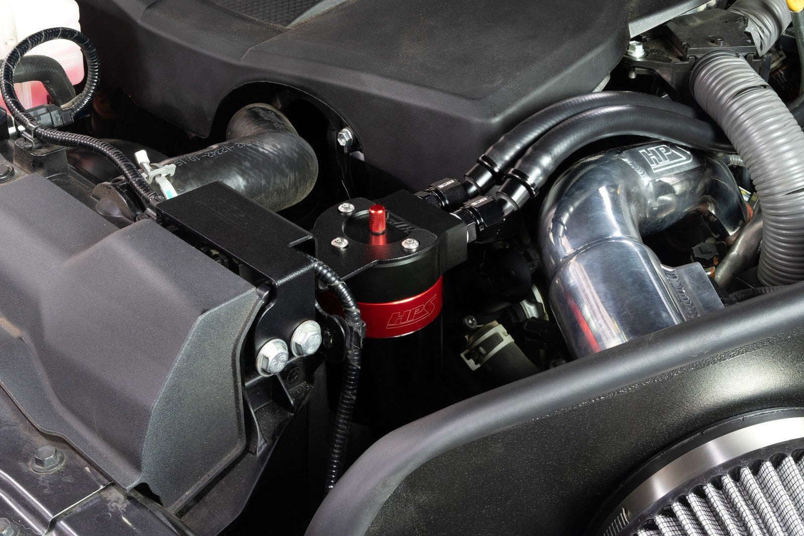 HPS 147ML Oil Catch Tank w/Mount Bracket For 23+ Sequoia XK80 / 22+ Tundra XK70