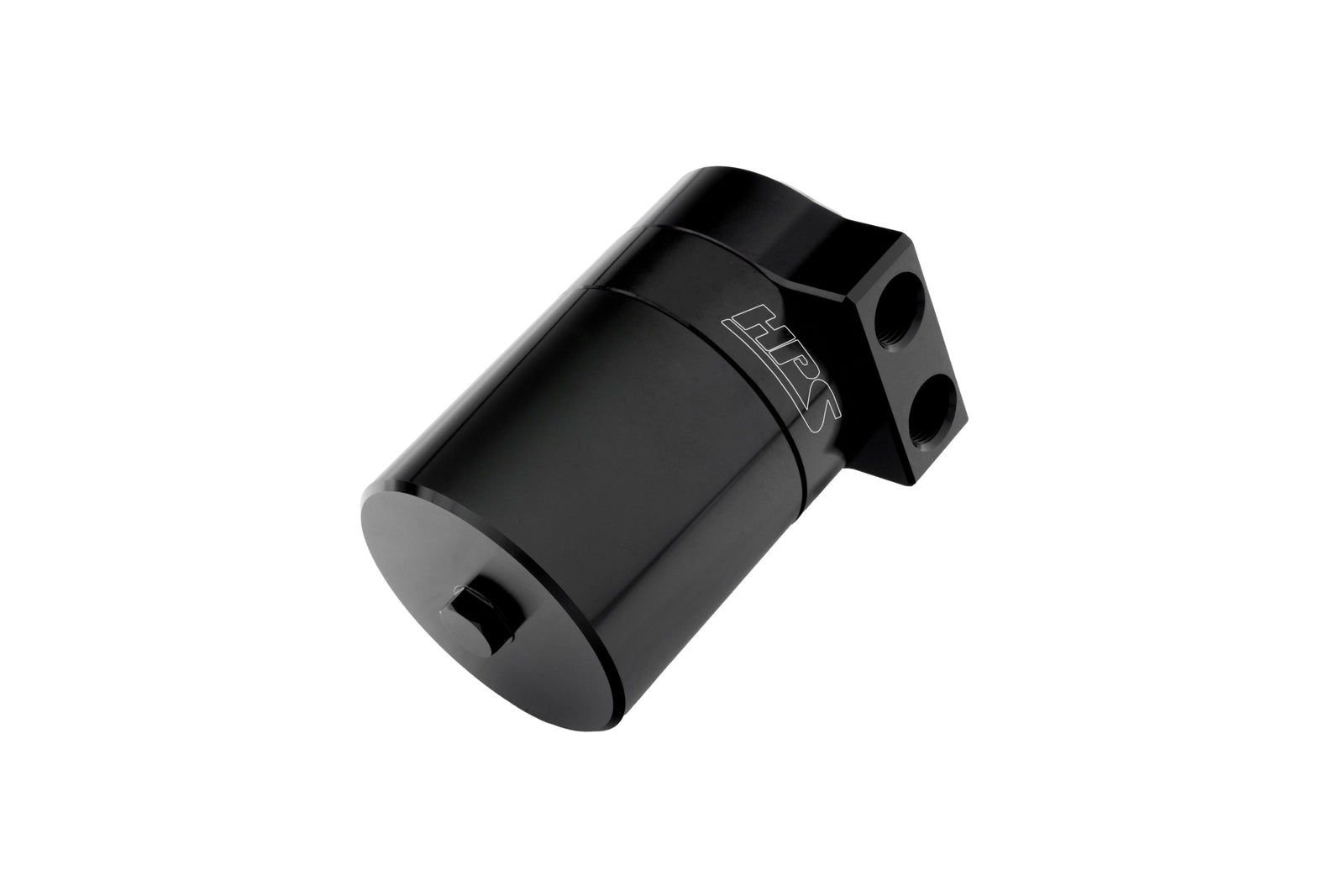 HPS-860-004WB HPS Black Oil Catch Can & Mount Bracket For 08-14 WRX / 09-10 Impreza 2.5 GT