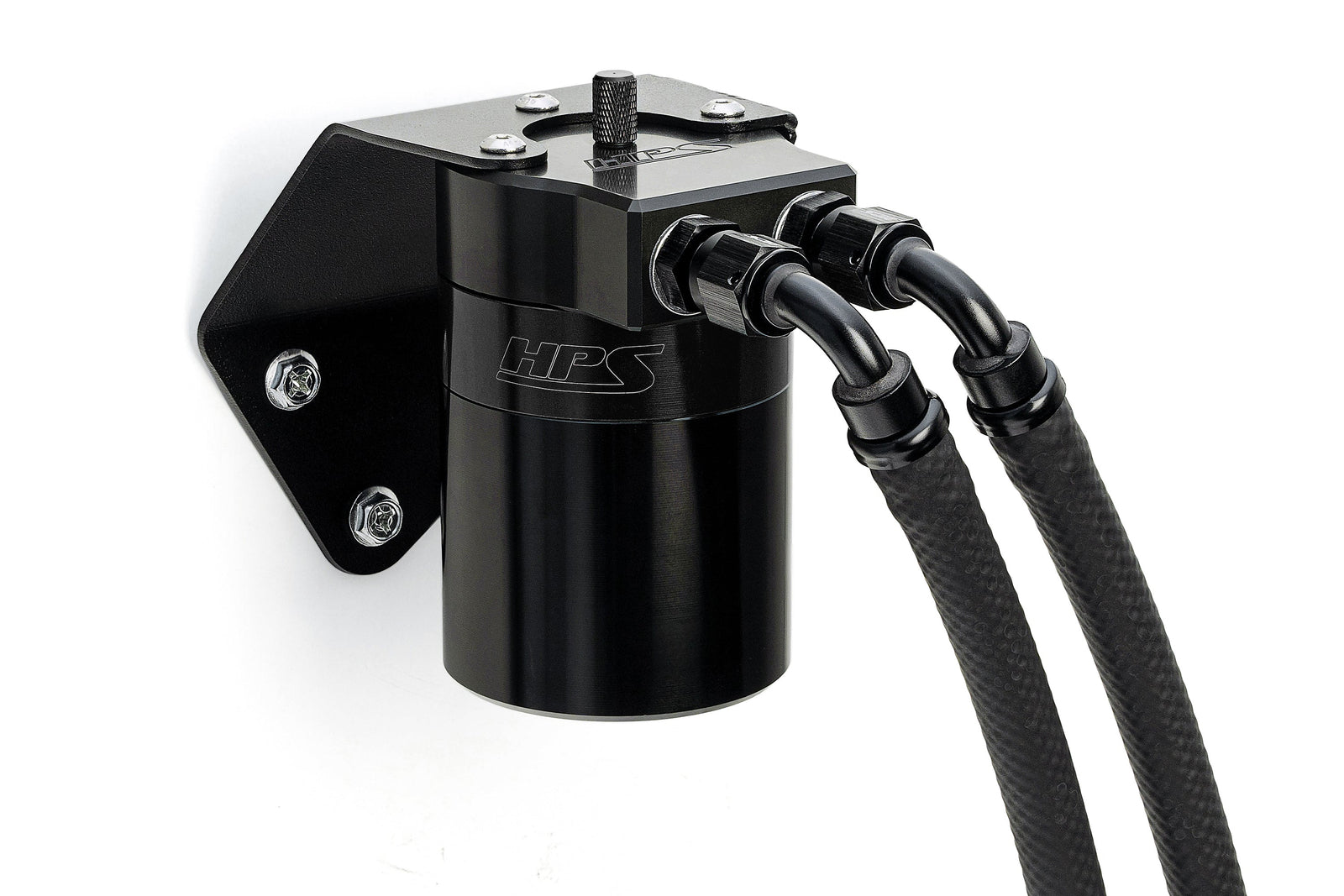 HPS-860-006WB HPS Black 147ML Oil Catch Can Tank Mount Bracket For 15-19 Subaru Legacy Outback
