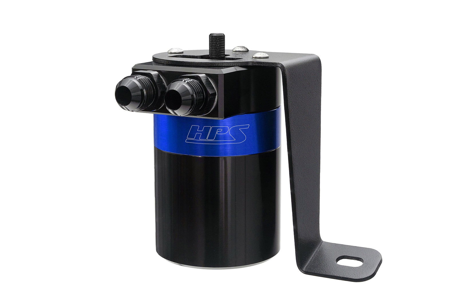 HPS-860-008BL HPS Blue Oil Catch Can Tank Mount Bracket For 15-21 Subaru WRX STI 2.5L Turbo VA