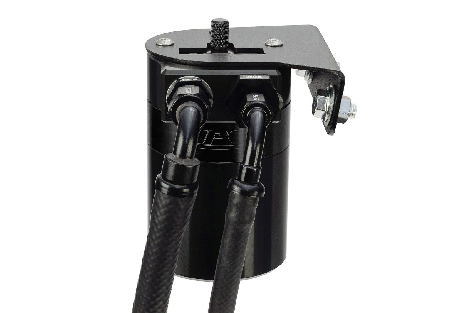 HPS-860-010WB HPS Black 147ML Oil Catch Can Tank Mount Bracket For 10-24 Toyota 4Runner 4.0 V6