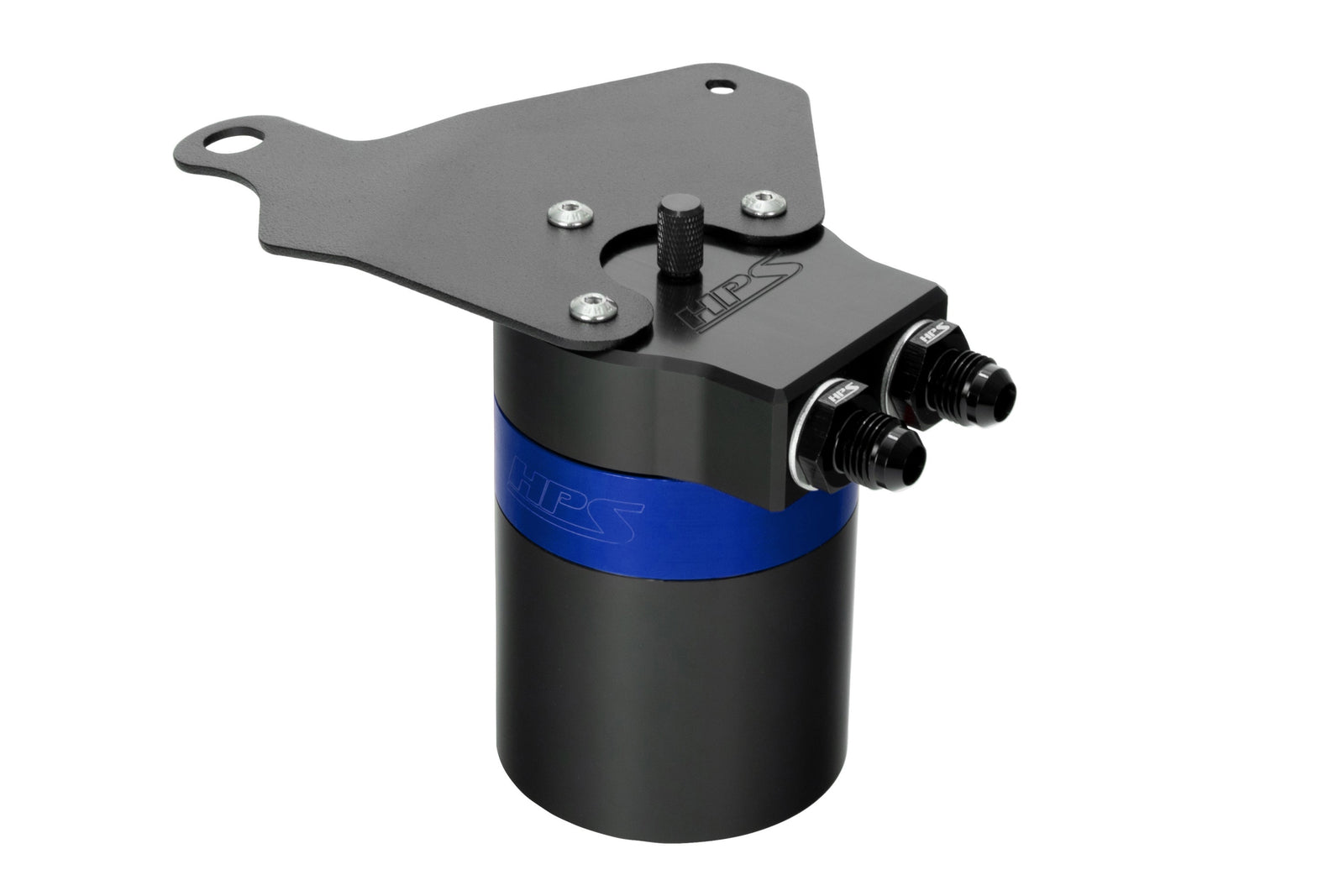 HPS-860-011BL HPS Blue 147ML Oil Catch Can Tank Mount Bracket For 21-25 Acura TLX 2.0L Turbo