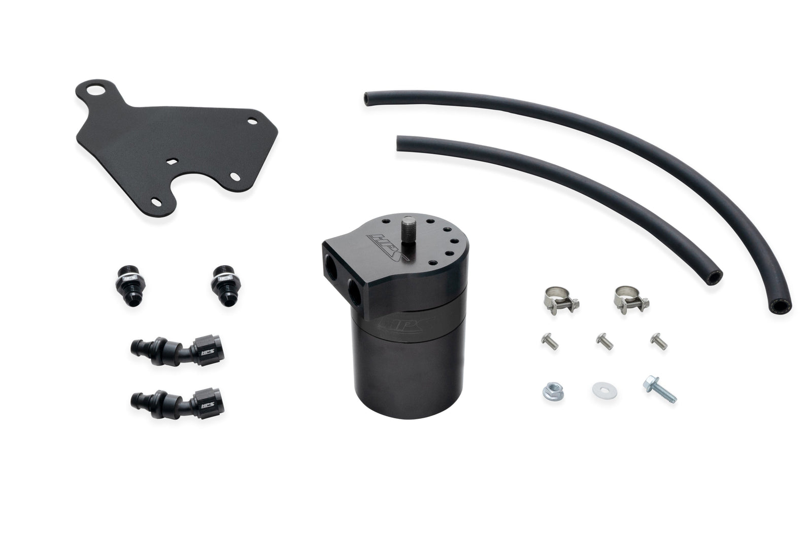 HPS-860-011WB HPS Black 147ML Oil Catch Can Tank Mount Bracket For 21-25 Acura TLX 2.0L Turbo