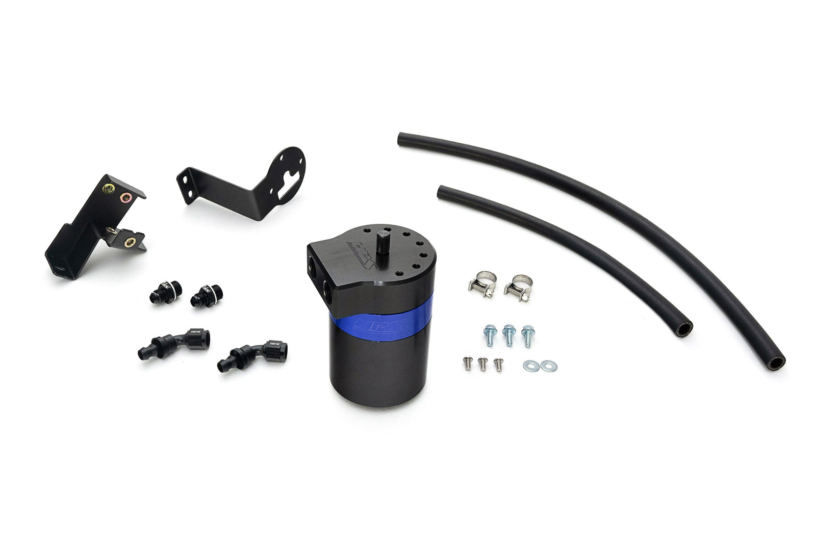 HPS-860-012BL HPS Blue 147ML Oil Catch Can Tank Mount Bracket For 04-08 Acura TSX 2.4L CL9