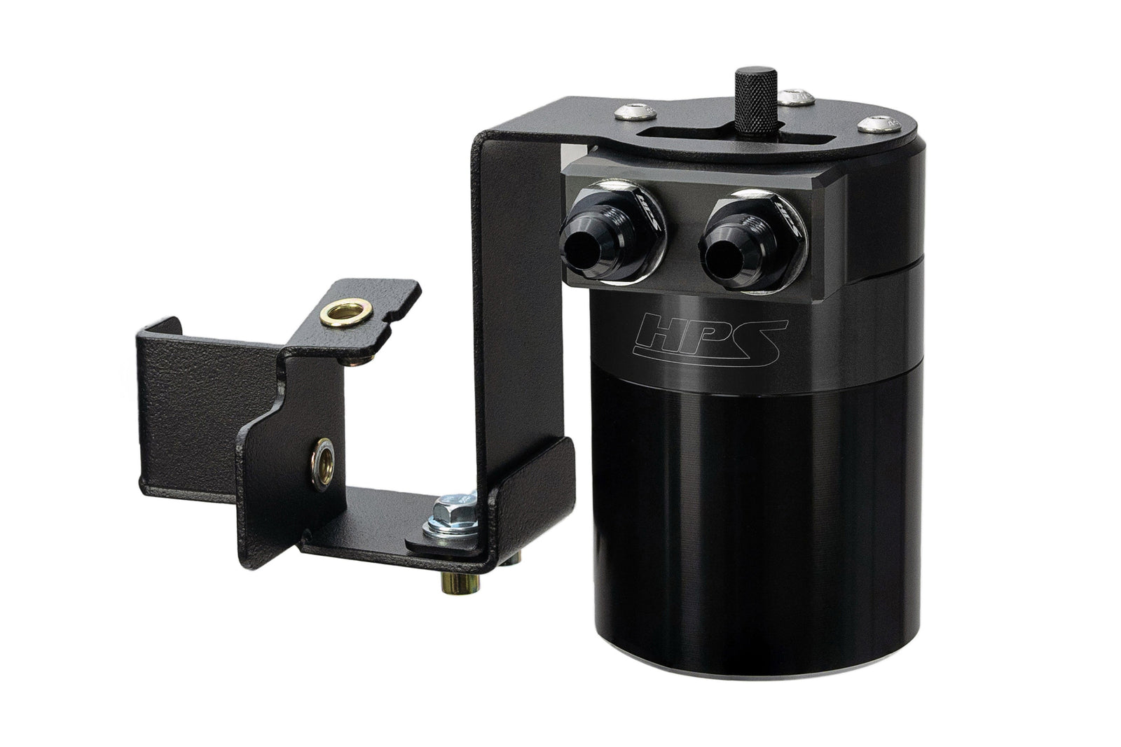 HPS-860-012WB HPS Black 147ML Oil Catch Can Tank Mount Bracket For 04-08 Acura TSX 2.4L CL9