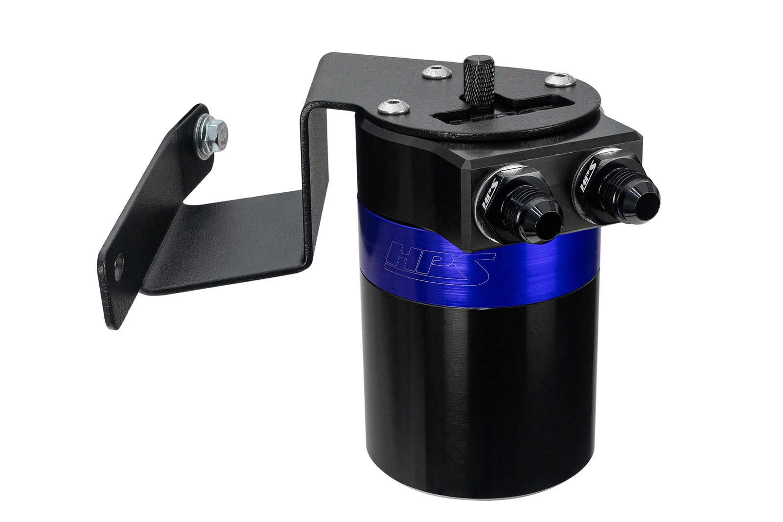 HPS-860-013BL HPS Blue 147ML Oil Catch Can Tank Mount Bracket For 09-14 Acura TSX 2.4L CU2