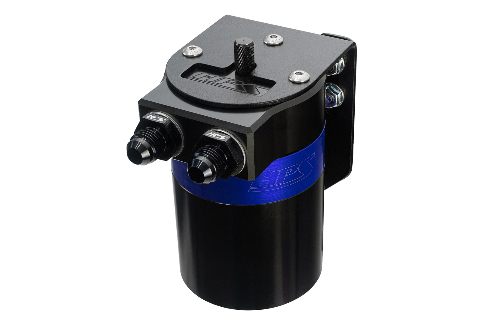 HPS-860-014BL HPS Blue 147ML Oil Catch Can Tank Mount Bracket For 22+ Acura MDX Type-S 3.0