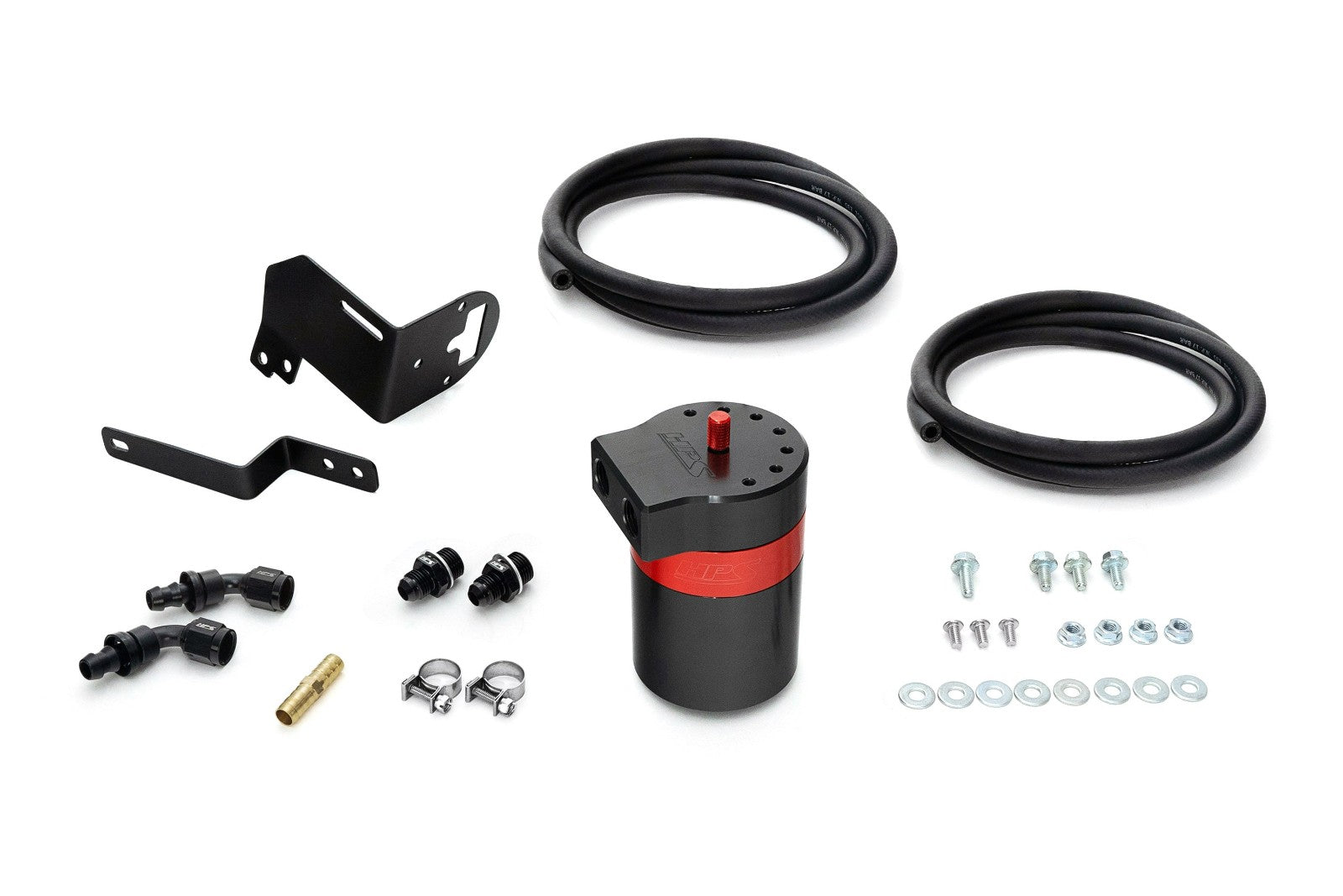 HPS-860-014 HPS 147ML Oil Catch Tank w/Mount Bracket For 22+ Acura MDX Type-S 3.0 Turbo YD8
