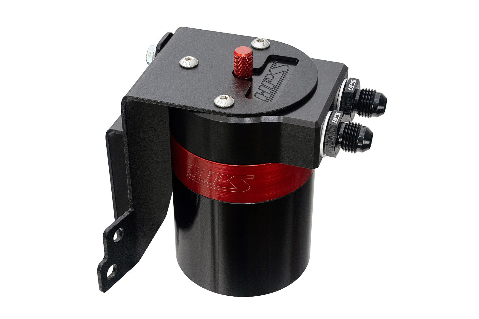 HPS-860-014 HPS 147ML Oil Catch Tank w/Mount Bracket For 22+ Acura MDX Type-S 3.0 Turbo YD8
