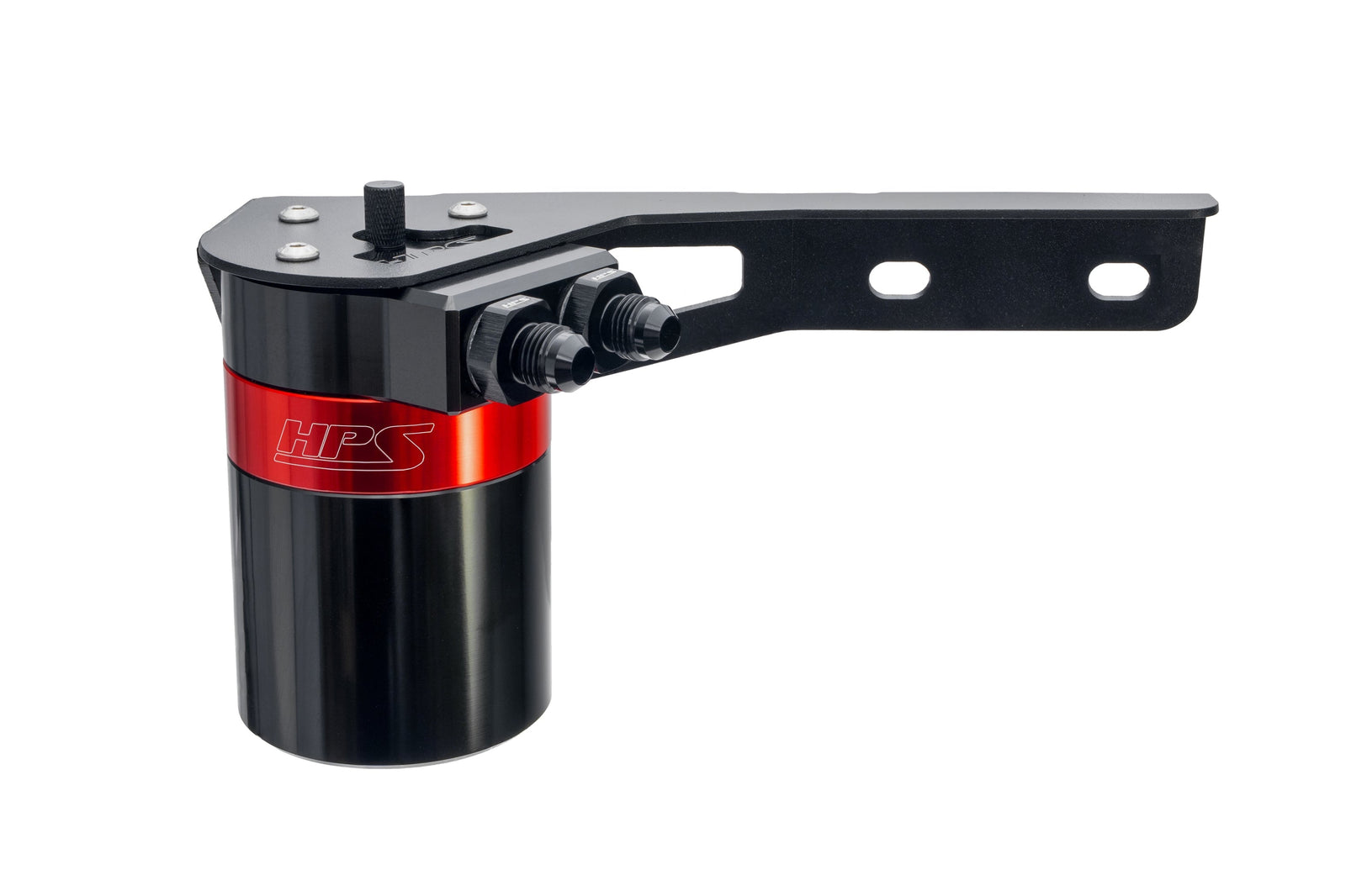HPS-860-015 HPS Black / Red 147ML Oil Catch Tank w/Mount Bracket For 19-25 Acura RDX 2.0T
