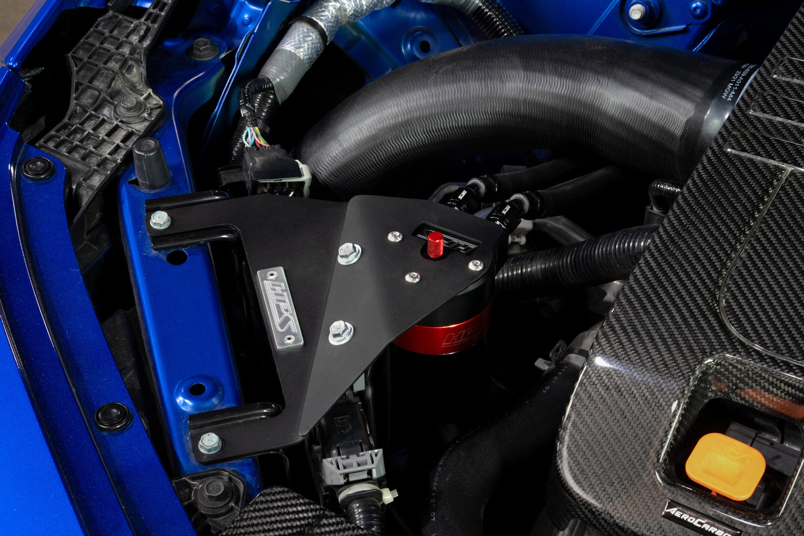 HPS-860-017 HPS 147ML Oil Catch Tank Reservoir w/Mount Bracket For 21+ Acura TLX Type-S 3.0