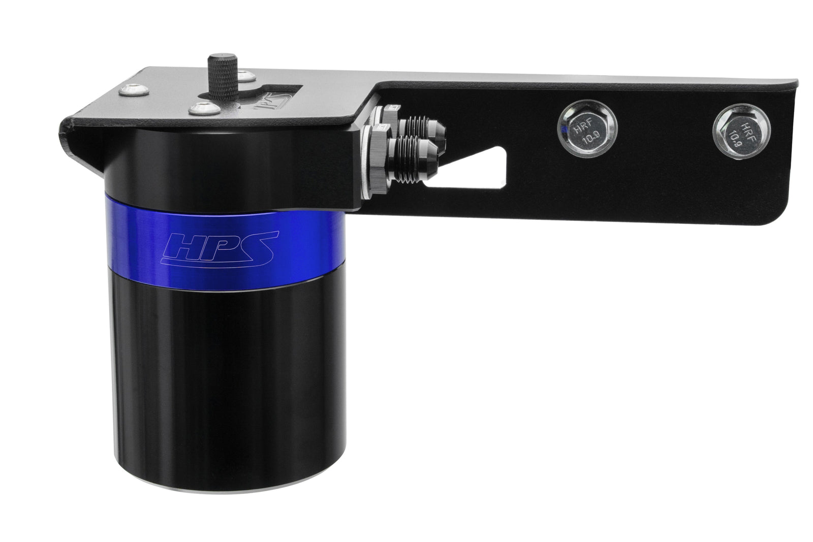 HPS-860-018BL HPS Blue 147ML Oil Catch Can Tank Mount Bracket For 03-09 Toyota 4Runner 4.7L V8