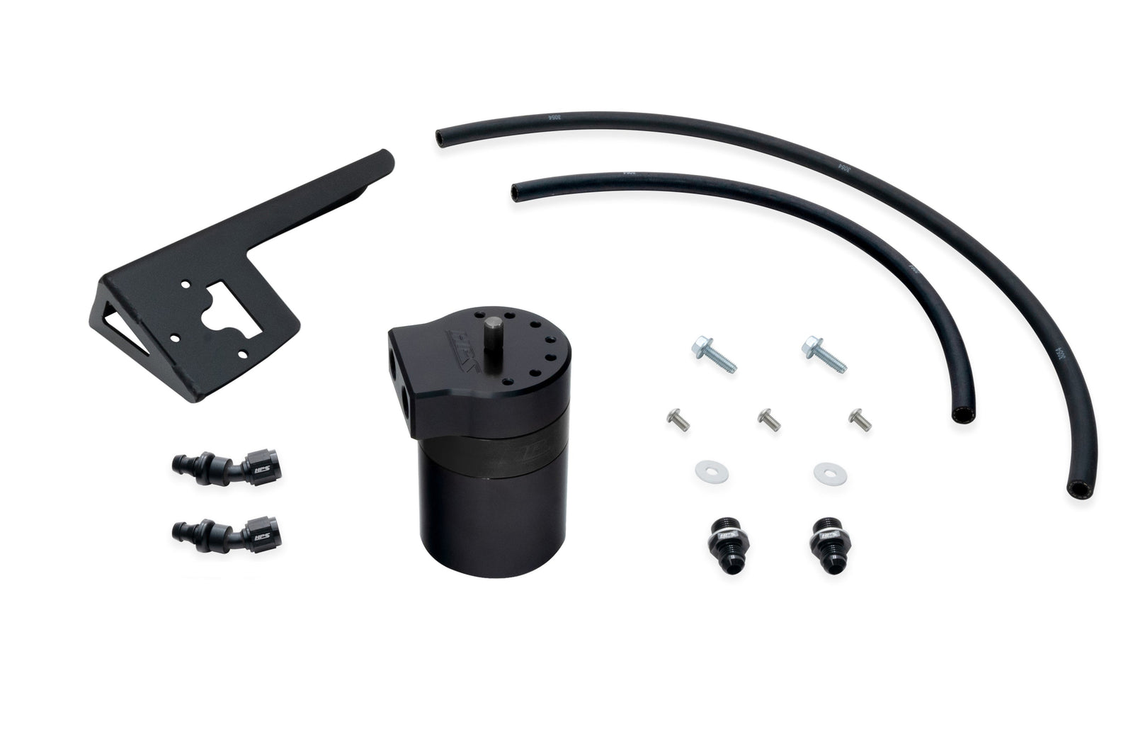 HPS-860-018WB HPS Black 147ML Oil Catch Can Tank Mount Bracket For 03-09 Toyota 4Runner 4.7 V8