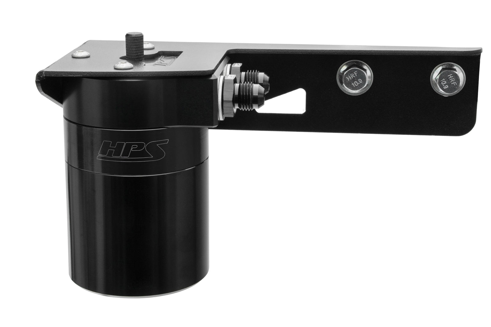 HPS-860-018WB HPS Black 147ML Oil Catch Can Tank Mount Bracket For 03-09 Toyota 4Runner 4.7 V8
