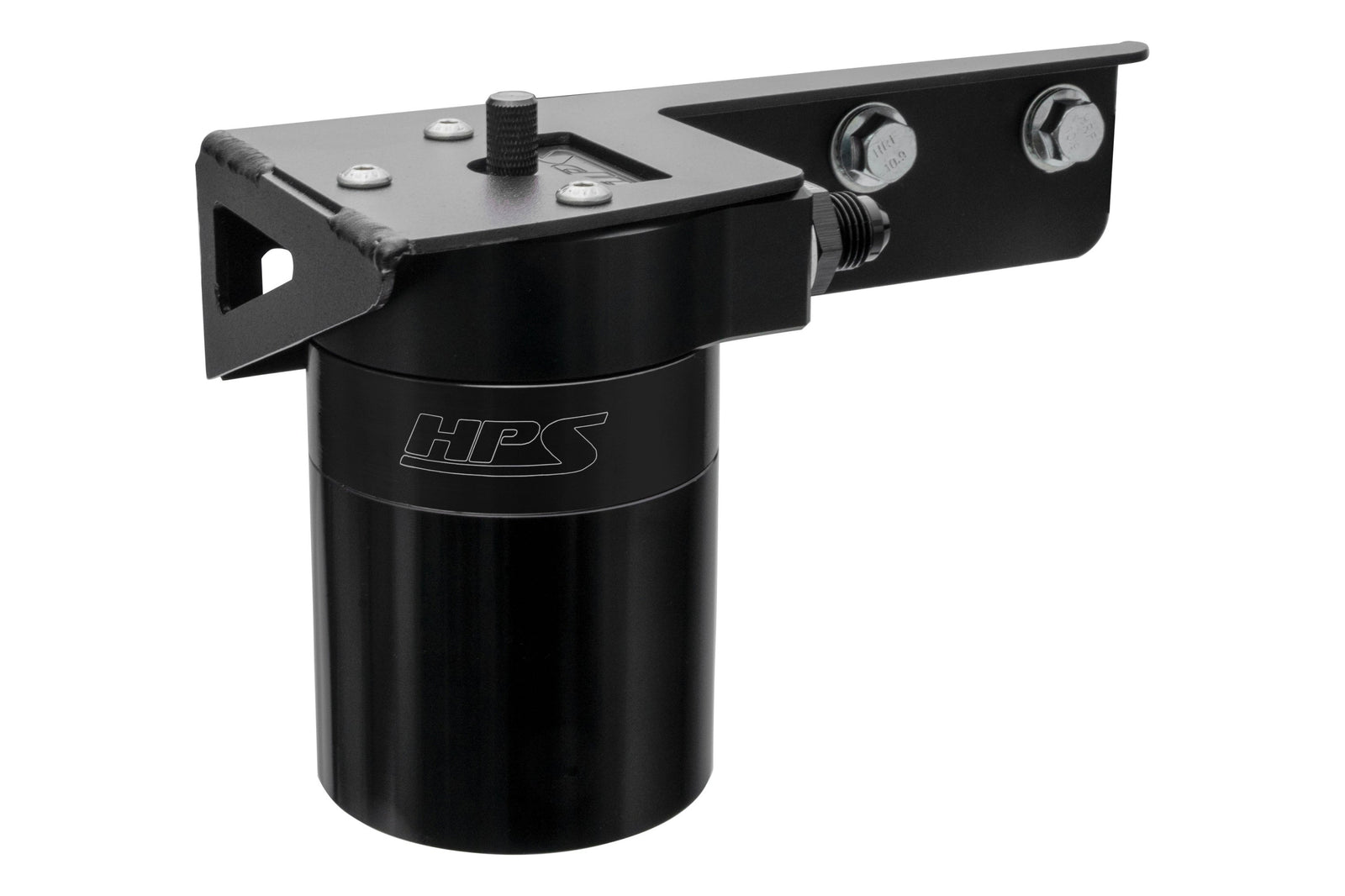 HPS-860-018WB HPS Black 147ML Oil Catch Can Tank Mount Bracket For 03-09 Toyota 4Runner 4.7 V8
