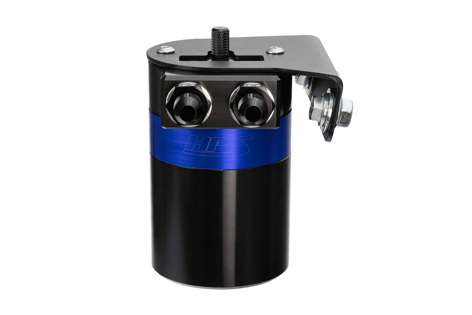 HPS-860-019BL HPS Blue 147ML Oil Catch Can Tank Mount Bracket For 03-09 Lexus GX470 J120