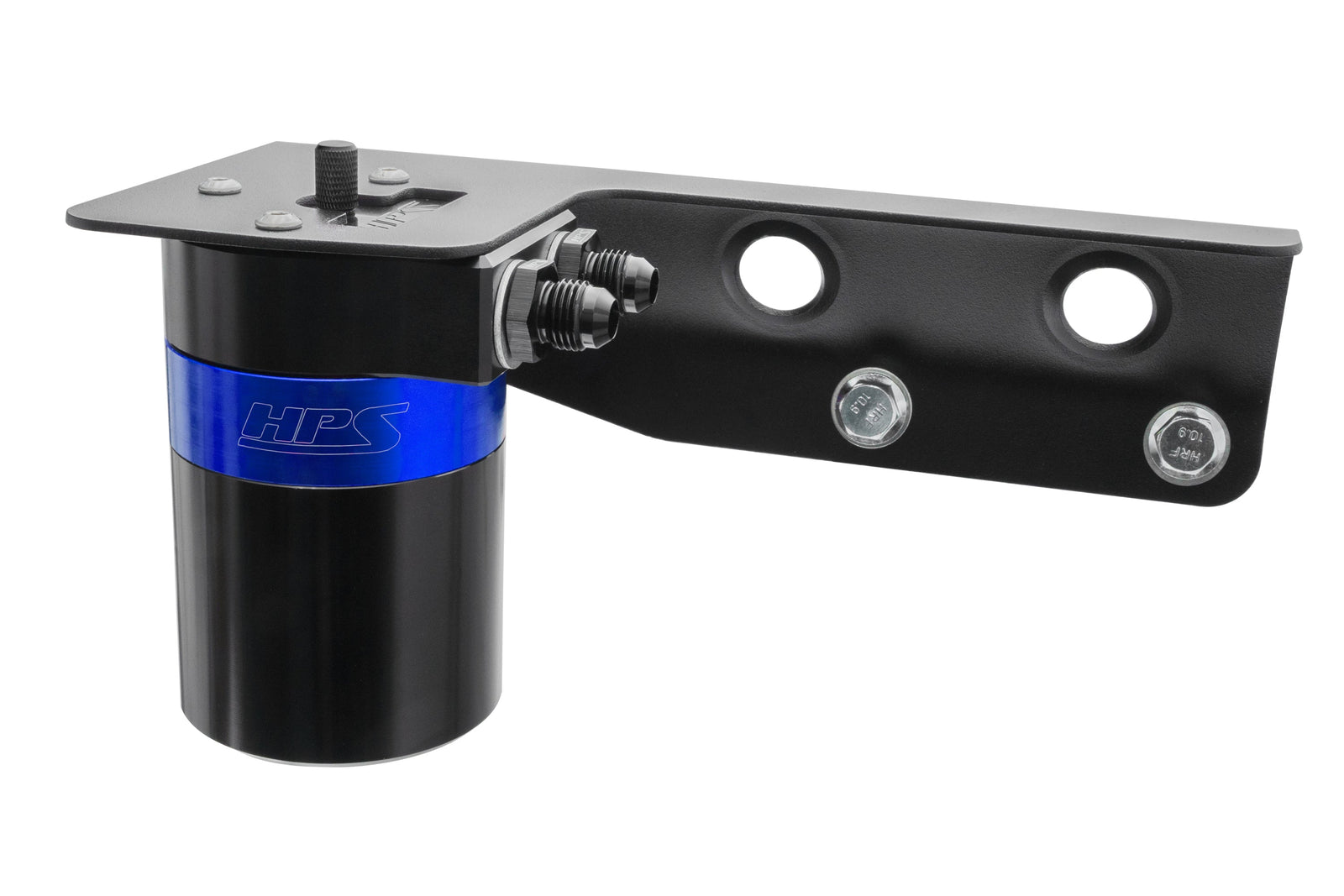 HPS 5FL OZ Aluminum Oil Catch Can Tank Mount Bracket Kit 16-23 Toyota Tacoma 3.5L V6 N300